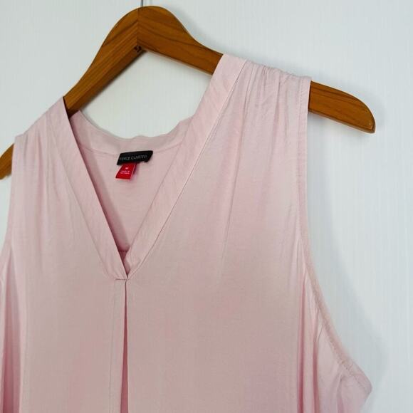 Vince Camuto light pink sleeveless top blouse shell lightweight size medium - Picture 3 of 7